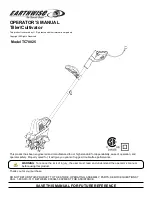 EarthWise TC70025 Operator'S Manual preview