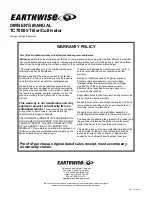 Предварительный просмотр 10 страницы EarthWise TC70065 Owner'S Manual