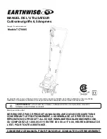 Предварительный просмотр 21 страницы EarthWise TC70065 Owner'S Manual