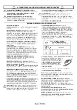 Preview for 12 page of EarthWise TC70090 Owner'S Manual