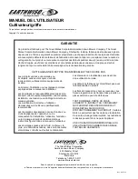 Preview for 36 page of EarthWise TC78510 Operator'S Manual