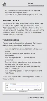 Preview for 3 page of Earthworks Audio QTC50 Manual