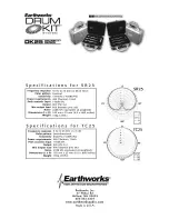 Preview for 8 page of Earthworks DK25 Drumkit Series User Manual