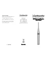 Предварительный просмотр 1 страницы Earthworks M50 Owner'S Manual