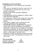 Предварительный просмотр 42 страницы EAS Electric E N2 MEG 0L Instruction Manual