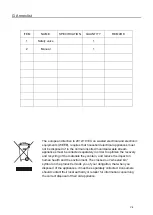 Предварительный просмотр 34 страницы EAS Electric E190WHF Instruction Manual