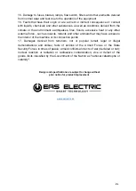 Предварительный просмотр 37 страницы EAS Electric E190WHF Instruction Manual