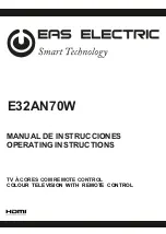 Предварительный просмотр 1 страницы EAS Electric E32AN70W Operating Instructions Manual