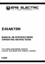 EAS Electric E40AN70W Operating Instructions Manual preview