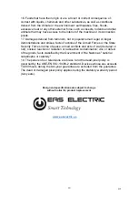 Предварительный просмотр 27 страницы EAS Electric E75AN90K Instruction Manual