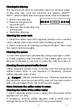 Preview for 63 page of EAS Electric ECOFFE45 Instruction Manual