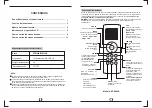 Preview for 2 page of EAS Electric ECRL66A Owner'S Manual