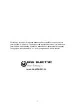 Предварительный просмотр 22 страницы EAS Electric EHD20DA Manual