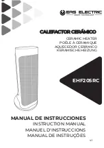 Preview for 1 page of EAS Electric EHF205RC Instruction Manual