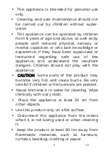 Preview for 16 page of EAS Electric EHF205RC Instruction Manual