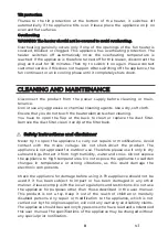 Preview for 21 page of EAS Electric EHF205RC Instruction Manual