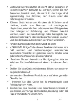 Preview for 52 page of EAS Electric EHF205RC Instruction Manual