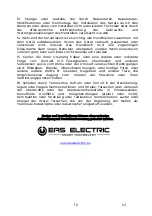 Preview for 61 page of EAS Electric EHF205RC Instruction Manual