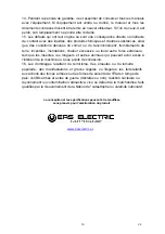 Preview for 61 page of EAS Electric EMC1850AW1 Instruction Manual