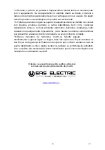 Preview for 81 page of EAS Electric EMC1850AW1 Instruction Manual