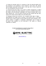 Предварительный просмотр 39 страницы EAS Electric EMC1851AW Instruction Manual