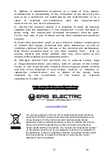 Предварительный просмотр 26 страницы EAS Electric EMC1856W1 Instruction Manual