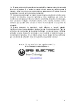 Preview for 21 page of EAS Electric EMC2011GN1 Instruction Manual