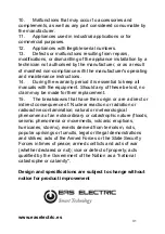 Preview for 98 page of EAS Electric EMD122BI Instruction Manual