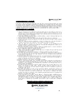 Preview for 28 page of EAS Electric EMEGN20L Instruction Manual