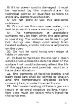 Preview for 33 page of EAS Electric EMEGN20L Instruction Manual