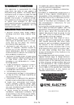 Preview for 70 page of EAS Electric EMF144E Instruction Manual