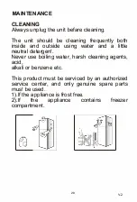 Предварительный просмотр 48 страницы EAS Electric EMF173NF1 Instruction Manual