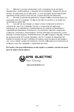 Preview for 21 page of EAS Electric EMF1970AW1 Instruction Manual