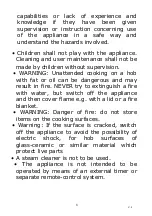 Preview for 42 page of EAS Electric EMIH900-FX Instruction Manual