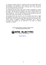 Предварительный просмотр 72 страницы EAS Electric EMIH900-FX Instruction Manual