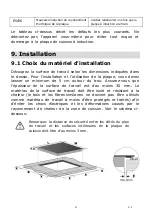 Предварительный просмотр 98 страницы EAS Electric EMIH900-FX Instruction Manual