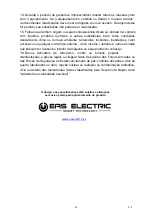 Предварительный просмотр 140 страницы EAS Electric EMIH900-FX Instruction Manual