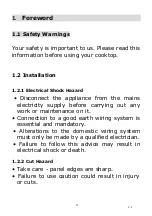 Предварительный просмотр 37 страницы EAS Electric EMIH900FL Instruction Manual