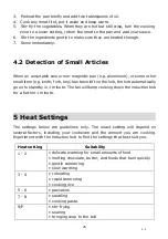 Preview for 59 page of EAS Electric EMIH900FL Instruction Manual