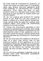 Preview for 34 page of EAS Electric EMR1092DS2 Instruction Manual