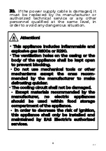 Preview for 35 page of EAS Electric EMR1092DS2 Instruction Manual