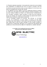 Preview for 39 page of EAS Electric EMR145W Instruction Manual