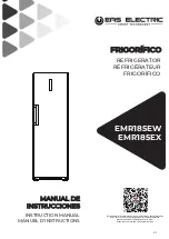 Preview for 1 page of EAS Electric EMR185EW Instruction Manual