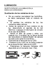 Preview for 16 page of EAS Electric EMRH706X Manual