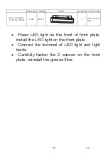 Preview for 36 page of EAS Electric EMRH706X Manual