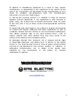 Preview for 29 page of EAS Electric EMV56RC Instruction Manual