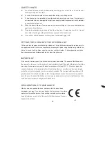 Preview for 16 page of EAS Electric EMV65VX User Manual