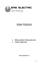 Предварительный просмотр 1 страницы EAS Electric EMV70DGW User Manual