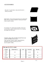 Предварительный просмотр 23 страницы EAS Electric EMV70DGW User Manual