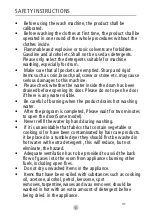 Preview for 44 page of EAS Electric EMW1055GW User Manual